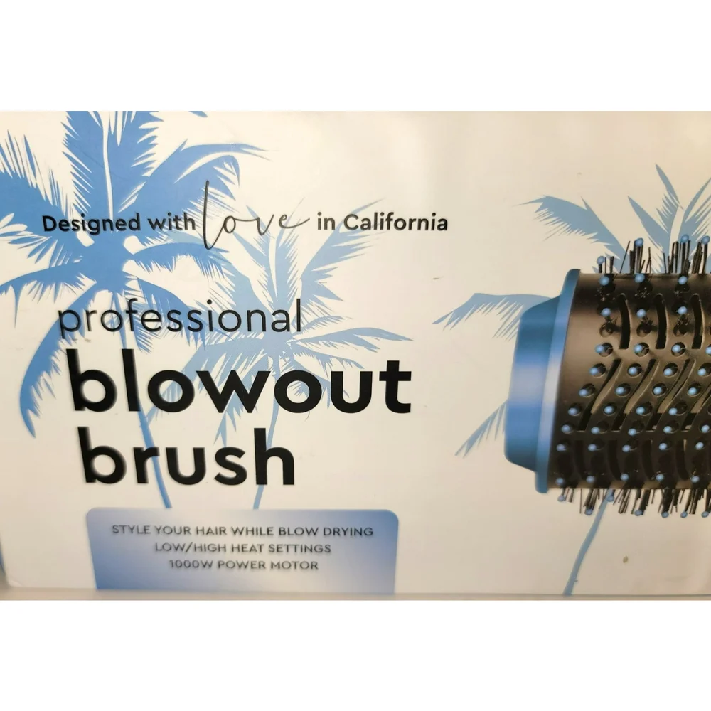 NIB Adagio Professional Blowout Brush - Ocean Blue